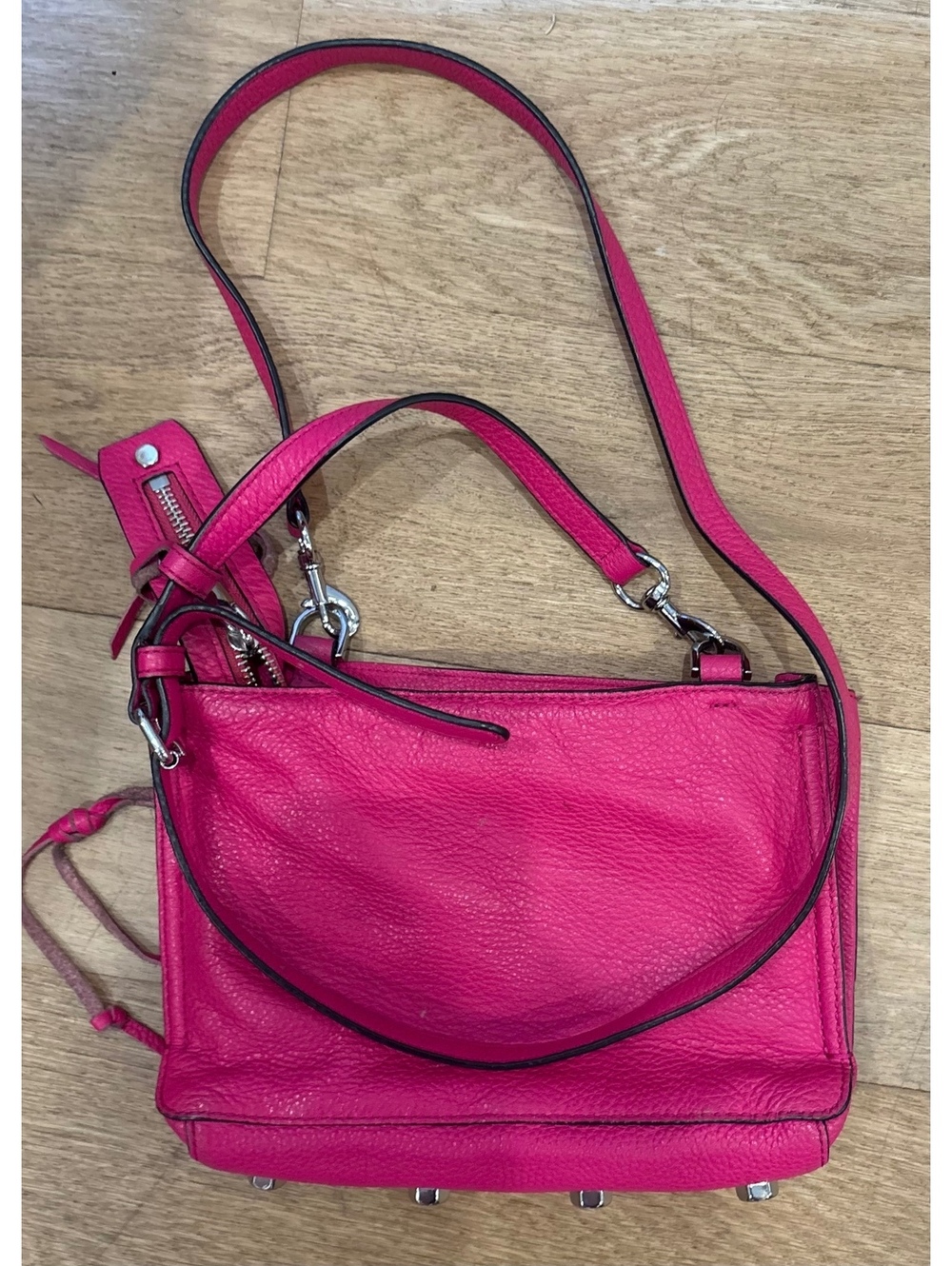 Rebecca Minkoff Pink Leather Crossbody Bag